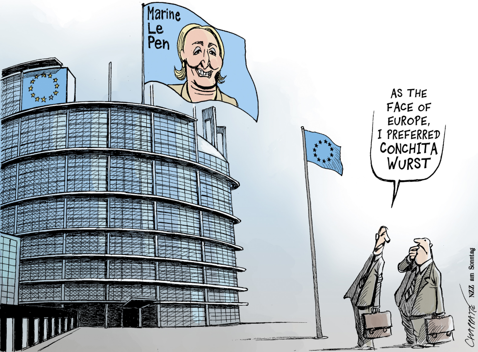  FAR RIGHT IN EUROPE by Patrick Chappatte