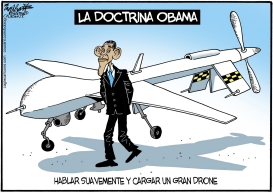 POLITICA EXTRANJERA DE OBAMA  by Bob Englehart