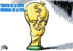 TROFEO DE LA COPA MUNDIAL DE LA FIFA by Tom Janssen