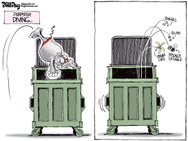 DUMPSTER DIVING    by Bill Day