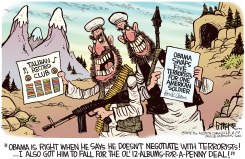 TALIBAN DEAL by Rick McKee