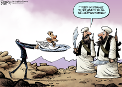 TALIBAN SWAP by Nate Beeler