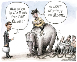 PRISONER DEAL by Adam Zyglis