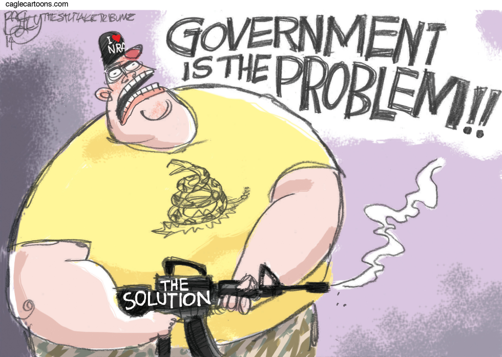  THE SOLUTION TO GOVERNMENT by Pat Bagley