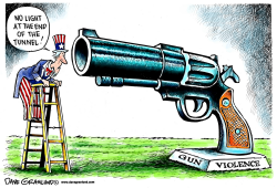 GUN VIOLENCE CONTINUES by Dave Granlund