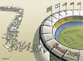 INICIO DE LA COPA MUNDIAL by Patrick Chappatte