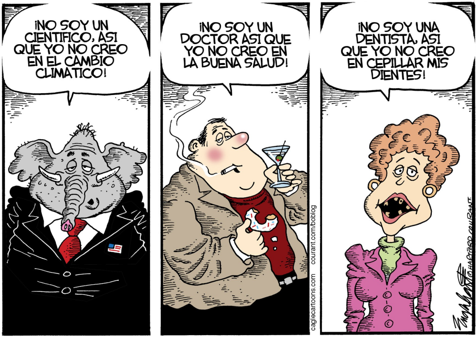  CAMBIO CLIMATICO  by Bob Englehart