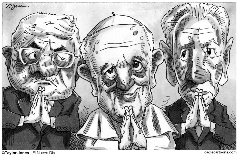  PERES-ABBAS VATICAN PRAYER SUMMIT by Taylor Jones