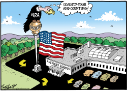 GUNS IN SCHOOLS by Bob Englehart