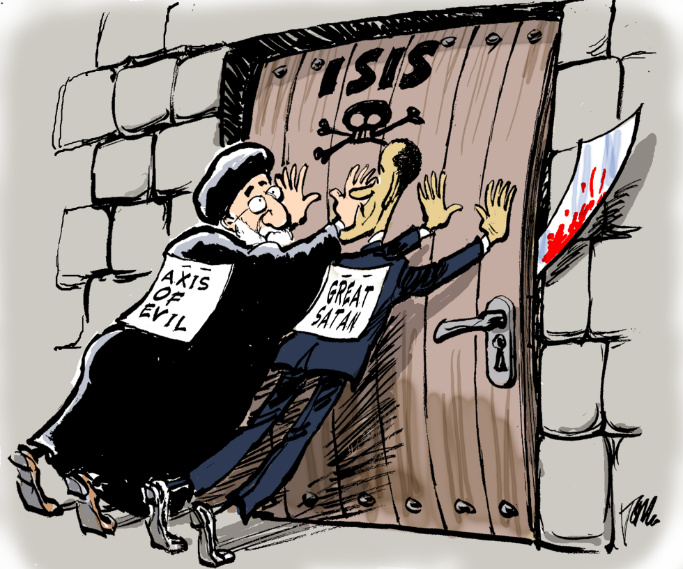  USA AND IRAN AND ISIS by Tom Janssen