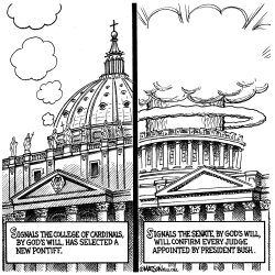 MUSHROOM CLOUD SIGNALS SENATE REPEAL OF JUDICIAL FILIBUSTER RULE by RJ Matson