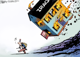 IRAQ RETURNS by Nate Beeler