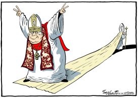 THE NEW POPE by Bob Englehart