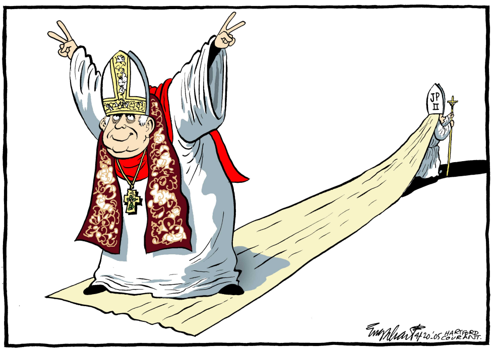  THE NEW POPE by Bob Englehart