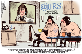 LOIS LERNER EMAILS by Rick McKee