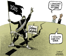 JIHADIST OFFENSIVE IN IRAQ by Patrick Chappatte