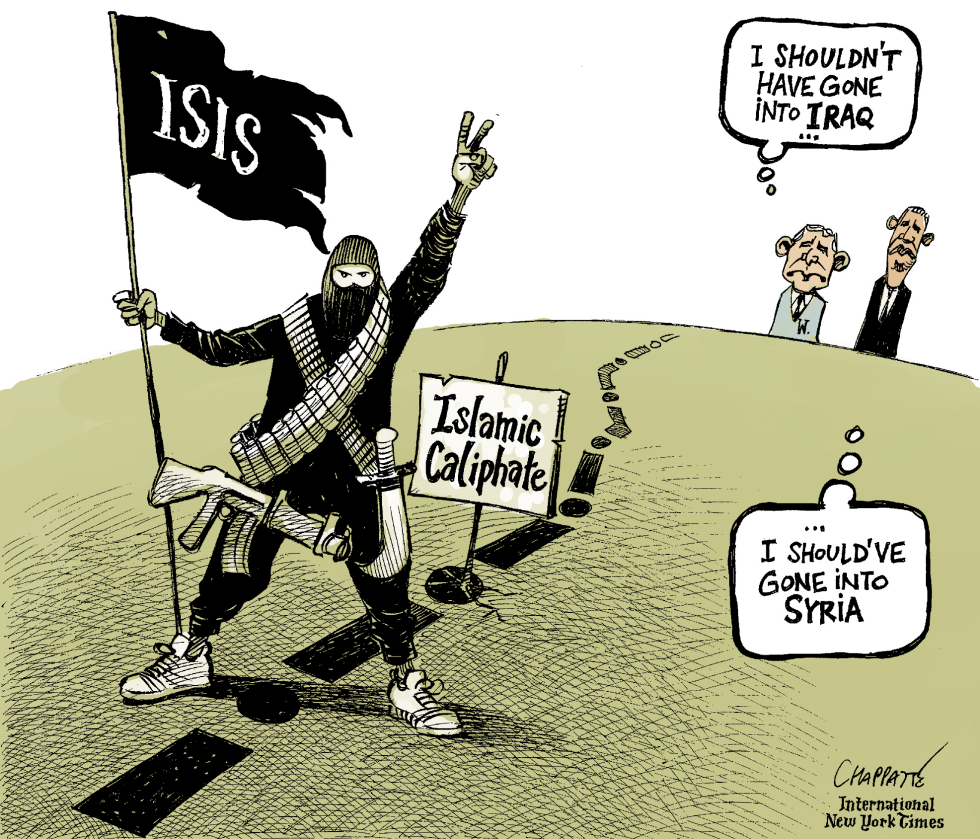  JIHADIST OFFENSIVE IN IRAQ by Patrick Chappatte