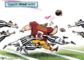 REDSKINS TRADEMARKS by Nate Beeler