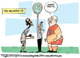 WORLD CUP by David Fitzsimmons