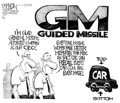 GM RECALLS by John Darkow