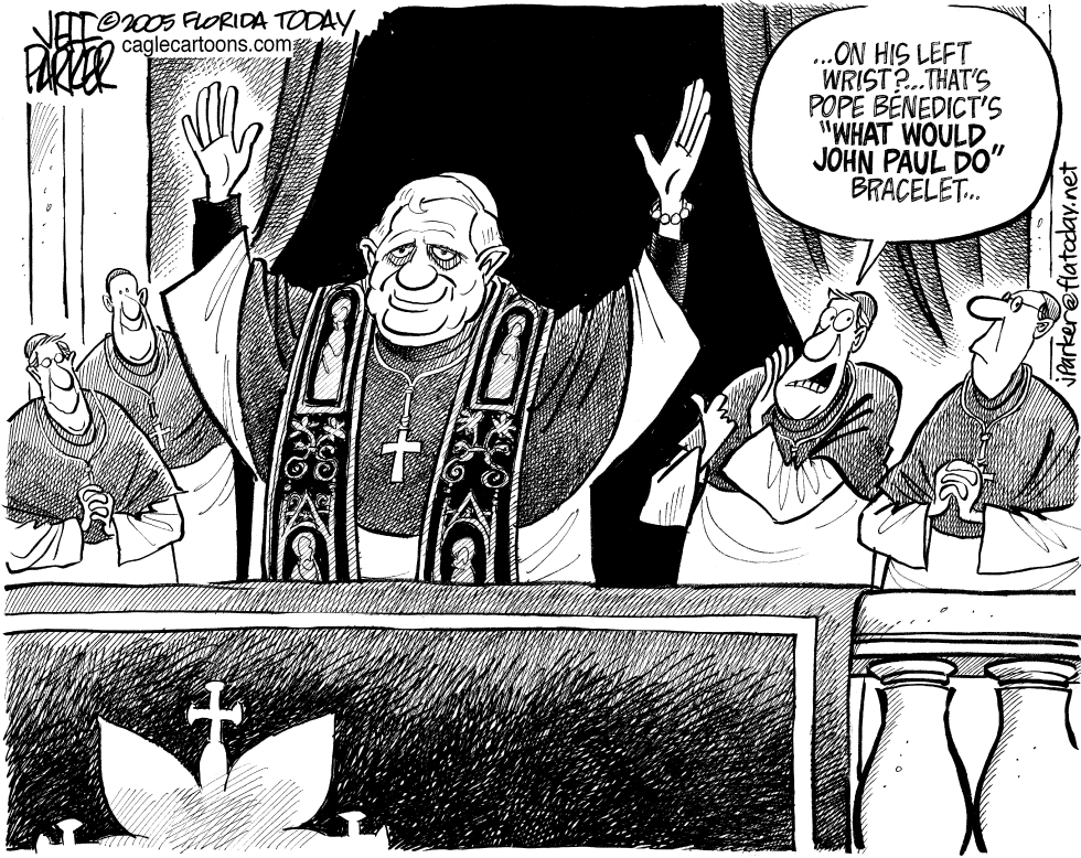  NEW POPE SAME OLD by Parker