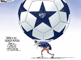 WORLD CUP   by Bill Day