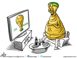 COPA MUNDIAL by Osama Hajjaj