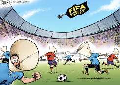 WORLD CUP BITES by Nate Beeler