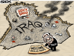 US TROOPS TO IRAQ by Steve Sack