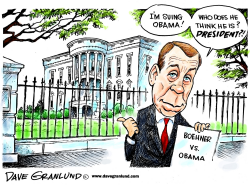 JOHN BOEHNER SUING OBAMA by Dave Granlund