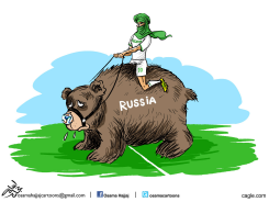 ALGERIA VS RUSSIA by Osama Hajjaj