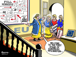 UKRAINE, GEORGIA, MOLDOVA IN EU by Paresh Nath