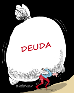 EL PESO DE LAS DEUDAS SOBRE LOS PAíSES by Arcadio Esquivel