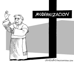 BENEDICTO XVI Y SU RETO by Arcadio Esquivel