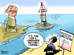 JAPAN’S MILITARY CHANGE by Paresh Nath