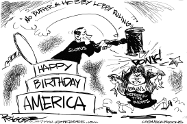 4TH OF JULY by Milt Priggee