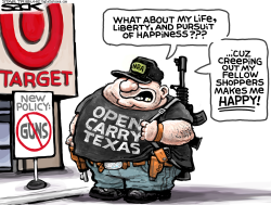 TARGET GUN BAN by Steve Sack