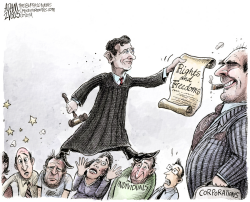 THE ROBERTS DOCTRINE by Adam Zyglis