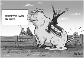 THAD COCHRAN BEATS THE TEA PARTY by RJ Matson