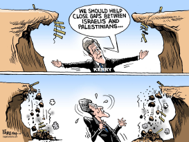 ISRAELI- PALESTINIAN GAP by Paresh Nath