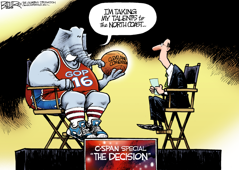  THE GOP DECISION by Nate Beeler