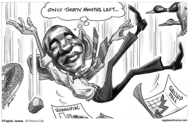 OBAMA FREEFALL by Taylor Jones