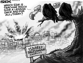 ISRAELI/PALEST- INIAN CRISIS by Steve Sack