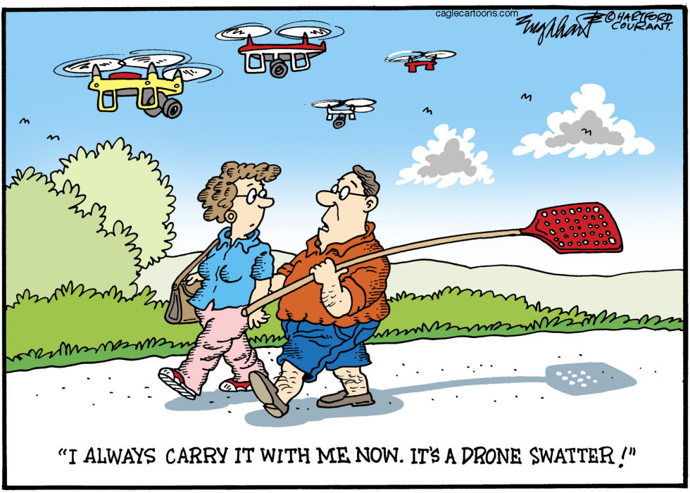  DRONES by Bob Englehart