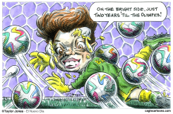 DILMA LOOKS TO THE FUTURE  by Taylor Jones