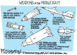 MIDDLE EAST by David Fitzsimmons