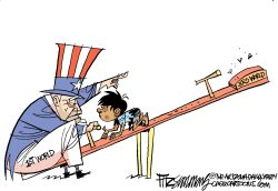 IMMIGRATION by David Fitzsimmons