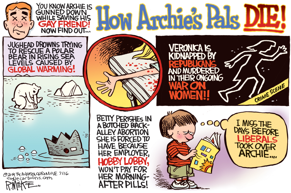  ARCHIE PALS by Rick McKee