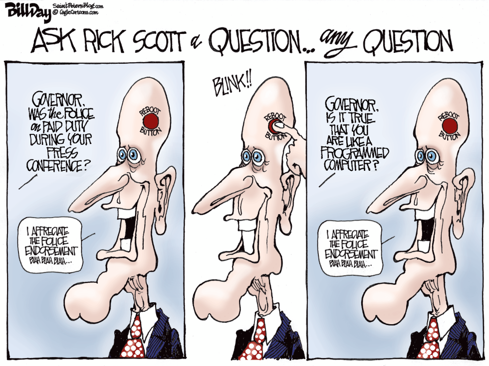  LOCAL FL  RICK SCOTT - COMPUTEROID    by Bill Day