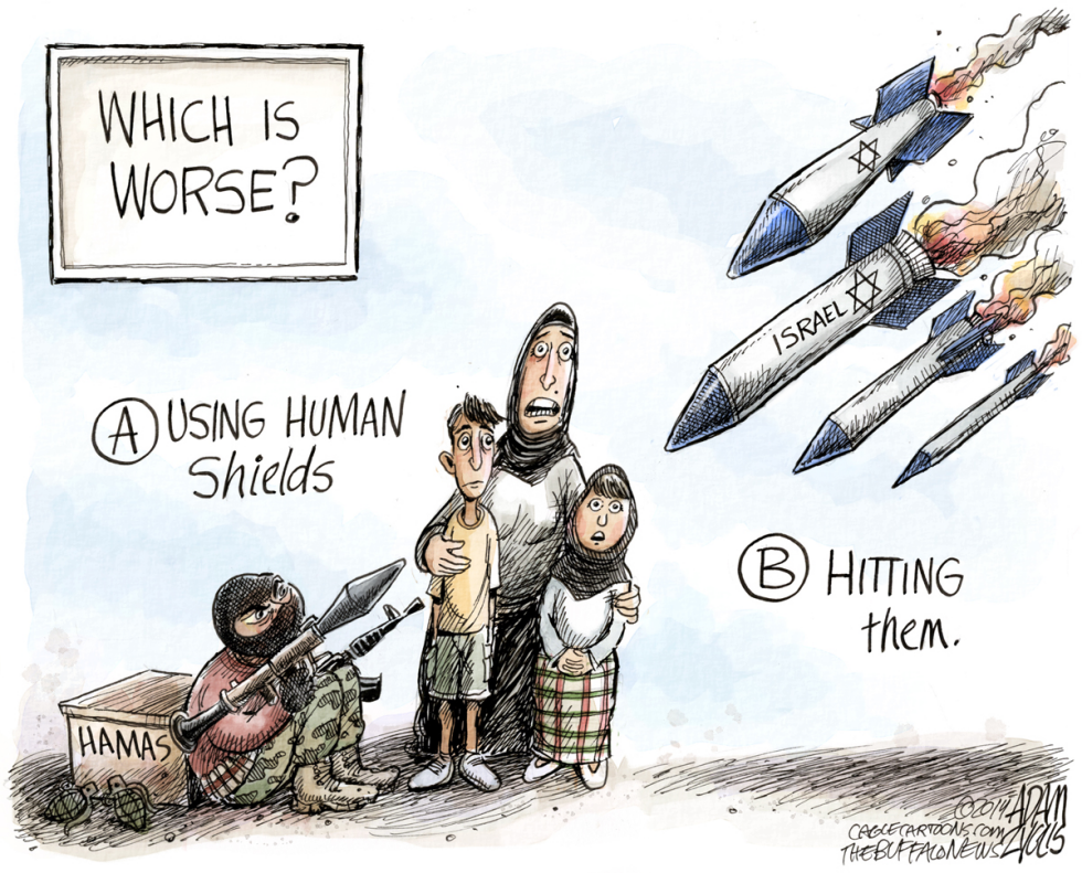  ISRAELI- PALESTINIAN CONFLICT by Adam Zyglis